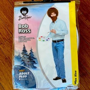 Bob Ross Costume- Dress up Halloween